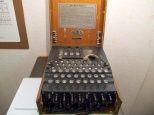 Enigma machine, in public use